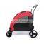 Multifunctional 4 Wheels Pet Carrier With Wheels Dog Travel Stroller