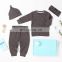 Baby's Pajamas Knotting Hat Headband Suit With Packing Box