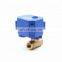 2-way motorized brass ball valve CR02  ADC9-24V actuator electric actuators DN10 automatic control water valve