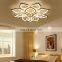 contemporary led luxury flower ceiling lamp with remote control from Zhongshan