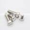 ISO4017 DIN933 hexagon bolt stainless steel A2-70 A4 -70 B8 B8M hex bolt
