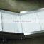 Customized size vertical hopper belt conveyor for discharge finished products.