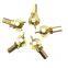 Silver adjustable car button head oil nozzle connector