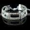 2015 Hot sale square fom Bracelet Pulsera para damas full diamond caballero Compromismo de mejor precio