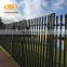 low price durable galvanised steel palisade fences,black powder coated palisade fence,high quality black powder coated palisade