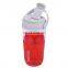 Drinking bottle plastic 620ml tritan cup plastic tumbler with slip lid and handle