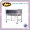 Free standing Stainless steel Commercial Gas Two Full Lamp Rotisserie