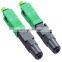 Fiber optic Weunion Unino fiber FTTH high quality SC/APC sample Fast connector sc/apc fast connector the fiber stripping