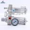 BFC Series Aluminum Alloy  Air Source Treatment Pneumatic Pressure Drain Air Filter Regulator FRL Combination With Gauge