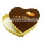 3D heart shaped paper cardboard chocolate packaging gift  paper box