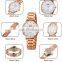 Skmei Brand Watches 1840 Waterproof Rose Gold Women Stainless Steel Lady Watch