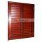 flexible aluminum wood louvered shutter window
