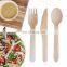 disposable Birch wood cutlery sets wooden knife fork spoon set for restaurant