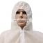 disposable clothing white PP non woven disposable coveralls price