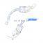 High quality medical reinforced disposable tracheostomy tube with or without cuff