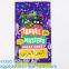 Slider Pouch Bags, Flat bottom, Square bottom, round bottom, zip top, slider top, toy packaging