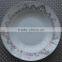 bone china soup plate with decal bone china charger plates wholesale