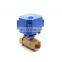 CWX-15N stainless steel brass  BSP NPT motorized flow control valve cwx-15q motorized ball valve