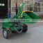Forestry Machinery Wet Tree Branch Mobile Wood Chipper