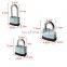 Hardened Steel Shackle Brass cylinder Long shackle lock with Keys Laminated Padlock