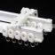 super quality straight curtain rails