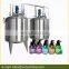 Stainless Steel Mixing Agitator Steam Jacketed Heating Mixer Liquid Emulsifying Homogenizer Tank