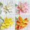 Wholesales Faux Flowers Wedding Bride Bouquet Beauty Silk Touch PU Mini Yellow Artificial Calla Lily For Home Garden Decoration