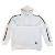 New design 2022 OEM white pullover hoodie for men custom made 100% cotton sweatshirts with straps on arms hoodies
