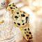 SHENGKE Women Quartz Wristwatch K0152L Charm Mesh Bracelet Watches Gold Wild Waterproof Lady Silver Watch Guangzhou Supplier