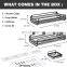 Shower Caddy Shelf - Self Adhesive 3-Pack Bathroom Shower Organizer Suction Storage with Soap Holder