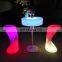 garden furniture light up patio table rgb plastic wine hotel chair rechargeable led high table bar stools