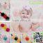 Mini Satin net flower European baby headband turkish hair accessories headband manufacturer MY-AB0014