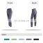 Super Tummy Control Anti Rolling Yoga Leggings Custom Gym Butt Lift Sports Pants