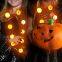 Halloween Supplies Light Up Toys Led Pumpkin Necklace Party Decoration