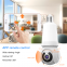 Ringsee Outdoor WiFi Light Bulb Security Camera 3MP Indoor Two‑way Audio Surveillance HD Night Vision