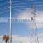 20M 25KN GR 65 Transmission Poles windproof 30m / S With Cross Arm Painting