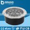 High Power Guangzou Factory Bridgelux Chips Meanwell Driver Round 18W RGB LED Underground Light
