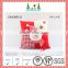 Red and white christmas santa pillow