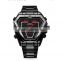 Mens Stainless Steel Digital Watches Chronograph Sport Watch Fashion Watches