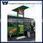customized street Solar LED light box/Solar led street display for bus station application