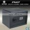 Electronic digital safe box with 3 to 8 dgiits code