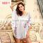 Plus Size Casual Robes Women's Nightgown, Batwing Sleeve Loose Sleepwear
