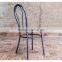 Antique Furniture Arc Creative Vintage Iron Skeleton High Back Designer Chair