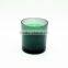 Multi-colored Luxury scented candle in glass jar