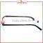 Laura Fairy High Quality Half Rim Metal Reading Glasses Optical Frame Made In China