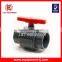 Manufacturer 1/2"to 4" Rated at Full 150 PSI PVC Ball Valves