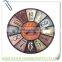 Wrought Iron New Design Metal Wall Clock