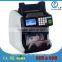 Two-pocket currency sorter/mix denomination money discriminator/fake note detector/cash counter/bill machine for any currency