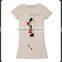 T shirt logo print machine , slim fit t shirt women