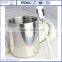 Wholesale Promotional Portable Drinkware Stainless Steel Beer Mug With Handle